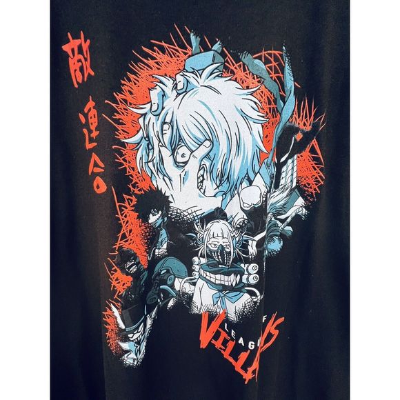 Hot Topic T shirt My Hero Academia League of Villians Size 2XL large - UNISEX - Picture 2 of 4